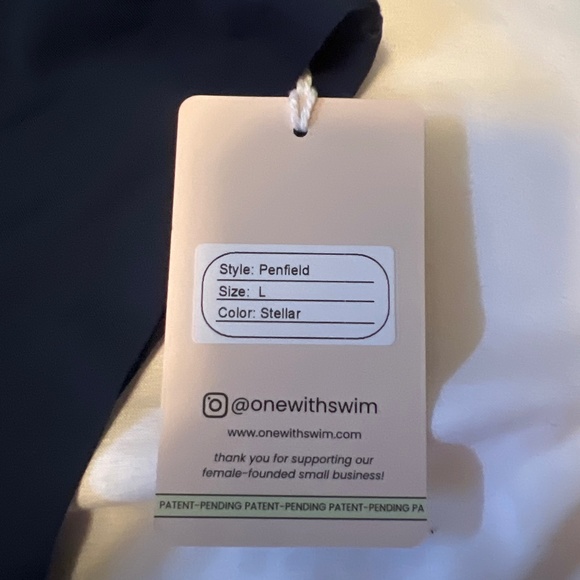 COPY - OneWith  Penfield High Waist Thong Bikini Bottom - Stellar - Picture 3 of 4